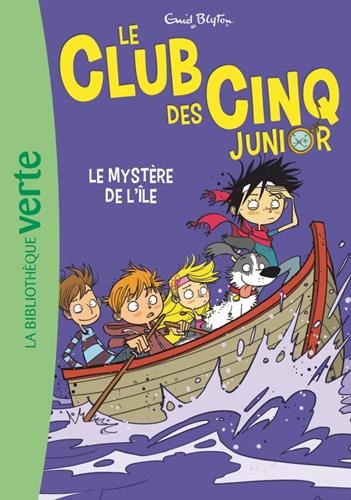 Club des Cinq junior (Le) T.02 : Le mystère de l'île
