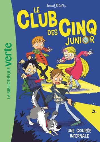 Club des Cinq junior (Le) T.04 : Une course infernale